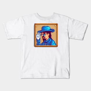 Gunther Portrait Kids T-Shirt